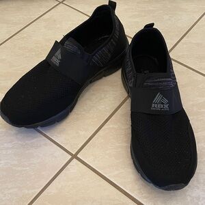 RBX Men's Black Athletic Slip-On Shoes